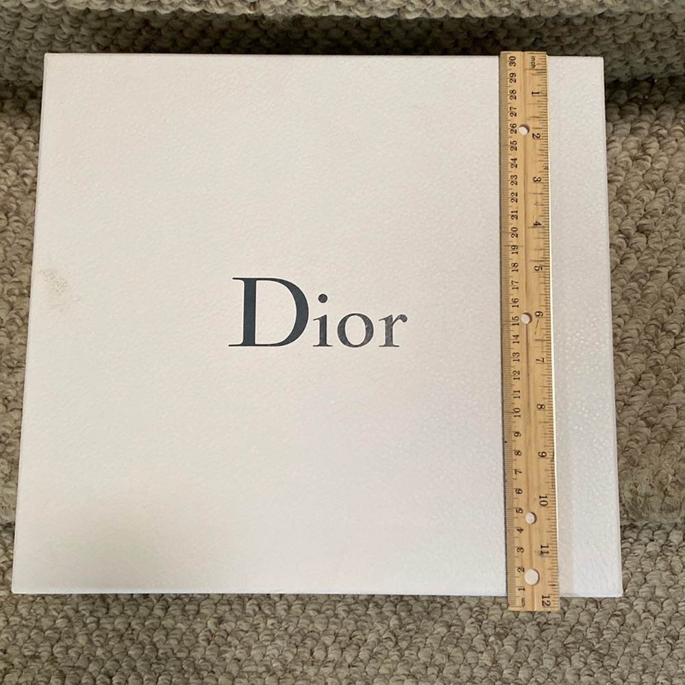 Dior box with dust bag